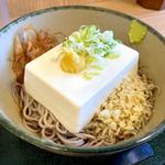 豆腐一丁そば(名代 箱根そば 喜多見店)