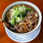 冷たい鳥そば