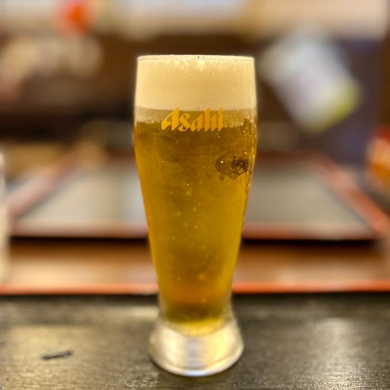 生ビール(手打ちうどん　こんぴら茶屋)