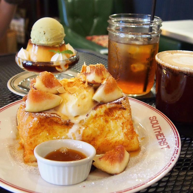 無花果のフレンチトースト(THUMBS UP MARKET)