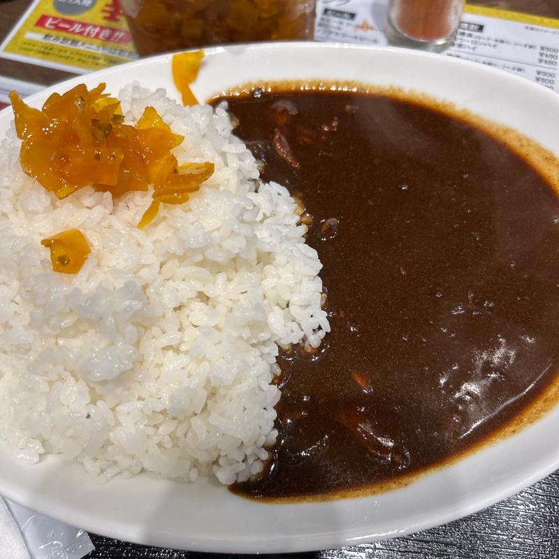 ラムカレー大盛り(平塚ジンギスカン)