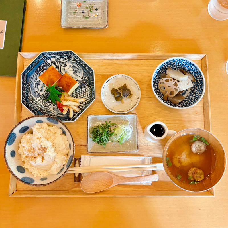 白神とうふランチ(アクアグリーンビレッジANMON センターハウス)