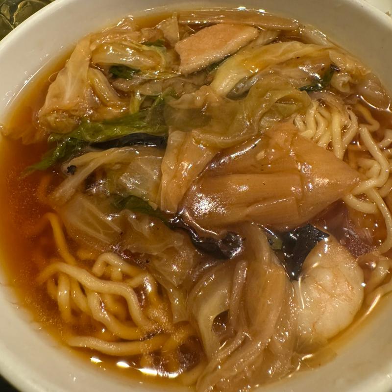 半麺半飯セット(檸檬 )