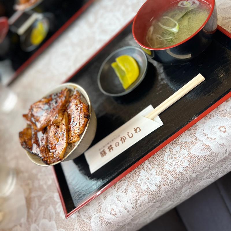 炭火焼き豚丼 小(豚丼のかしわ)