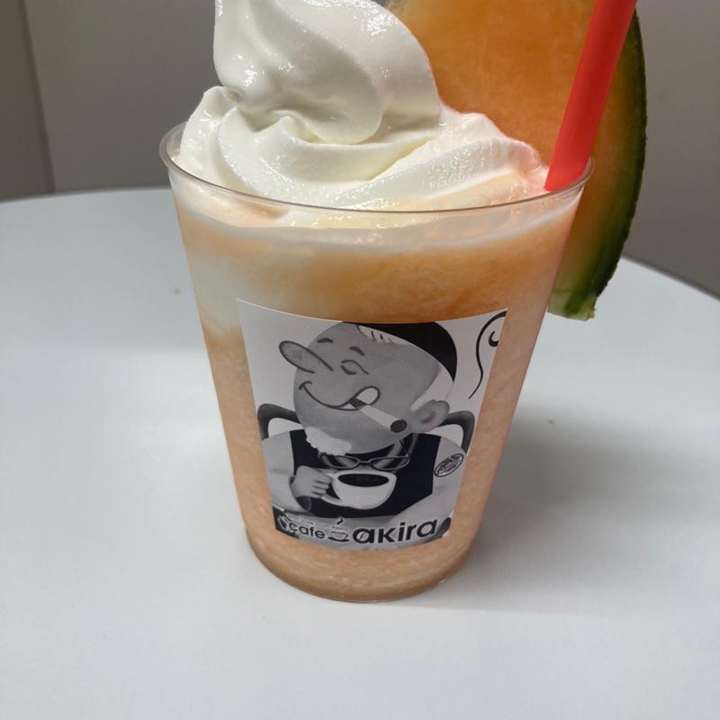 フレッシュメロンスムージー(cafe akira)