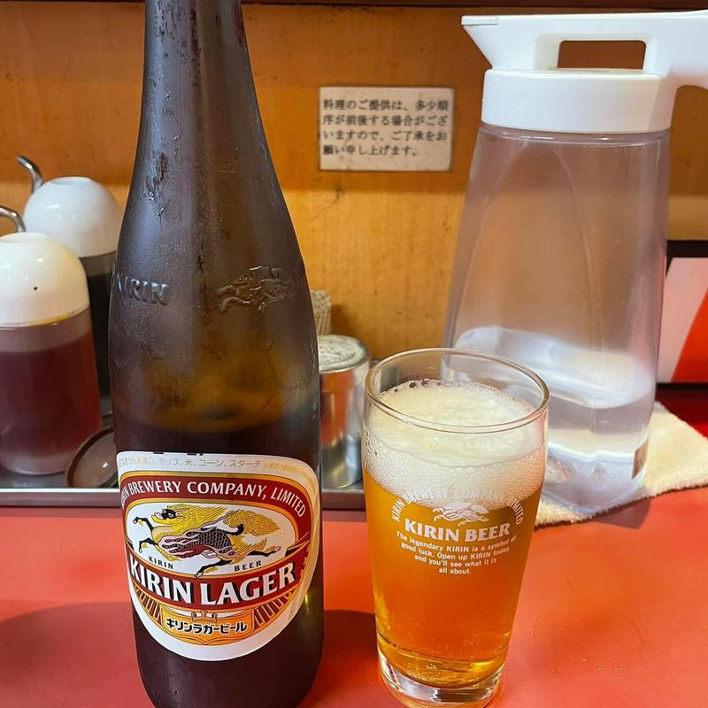瓶ビール(中華 珍満)