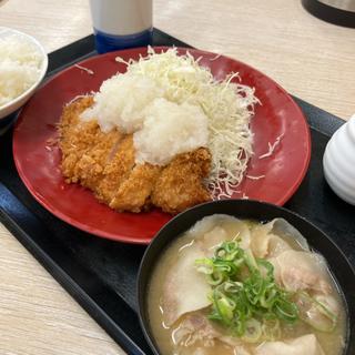 おろしカツ定食(かつや 藤沢南口店)