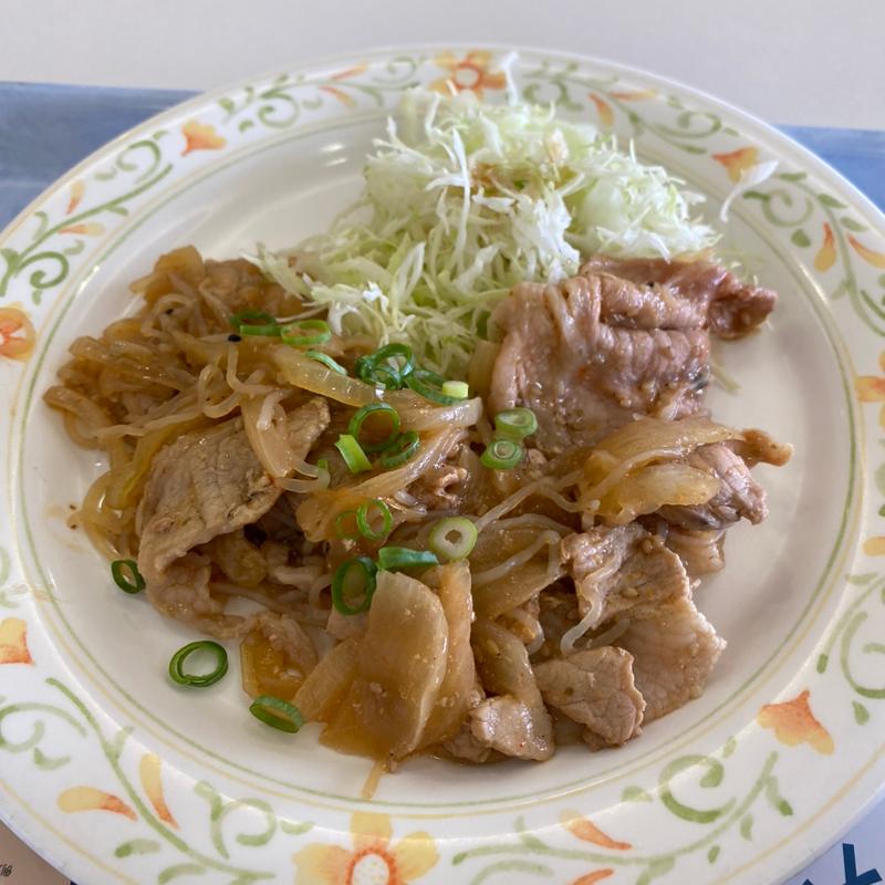 豚肉の七味炒め(ビッグさんど)