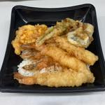夏の海老たっぷり天丼(銀座ハゲ天)