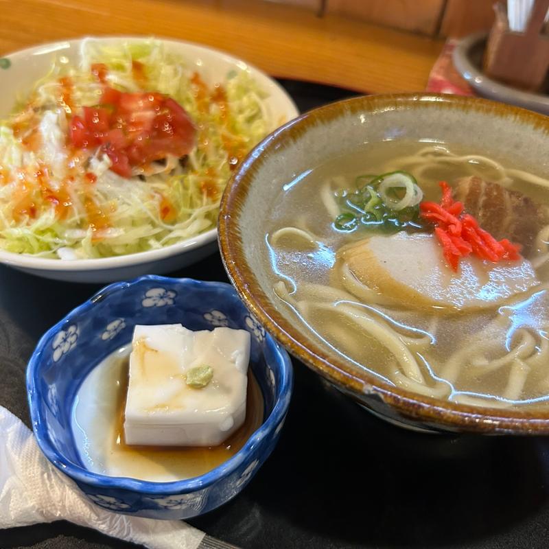 タコライスセット(沖縄家庭料理の店はは)
