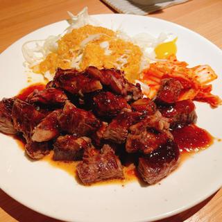 牛ステーキランチ(肉のあかい)