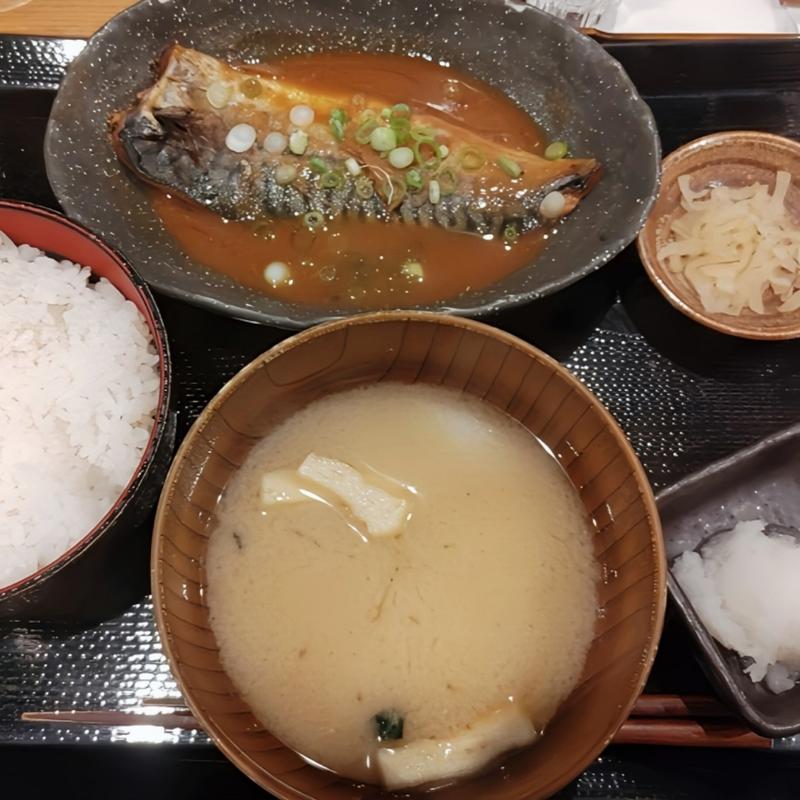 さば味噌煮定食(しんぱち食堂　蒲田西口はなれ)