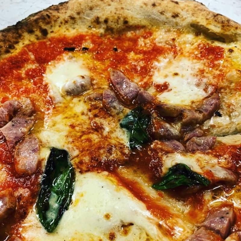 Margherita con wrustel(Pizzeria e Trattoria da ISA)