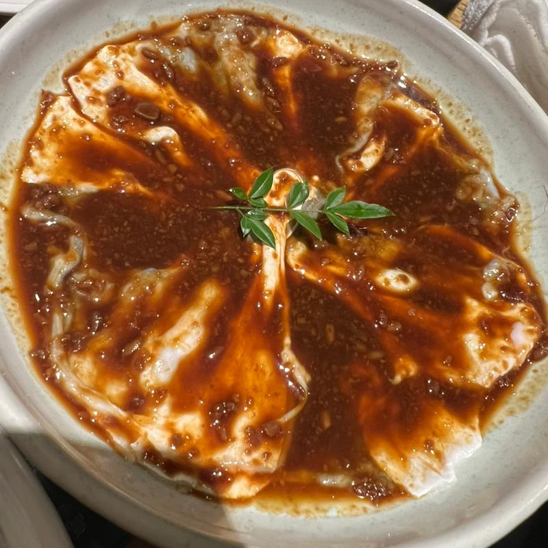 焼きふぐ皮 もろみ醤油(玄品 大宮)