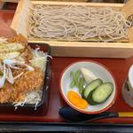 ネギ塩カツ丼セット(ばんどう太郎 つくば学園店 )