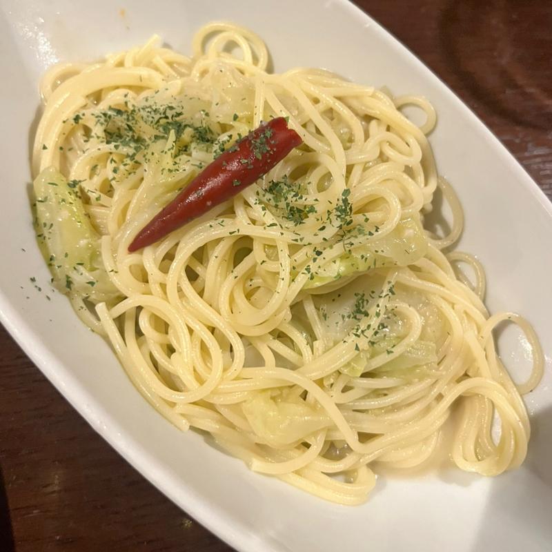 キャベツのペペロンチーノ(ヴィーコロ)