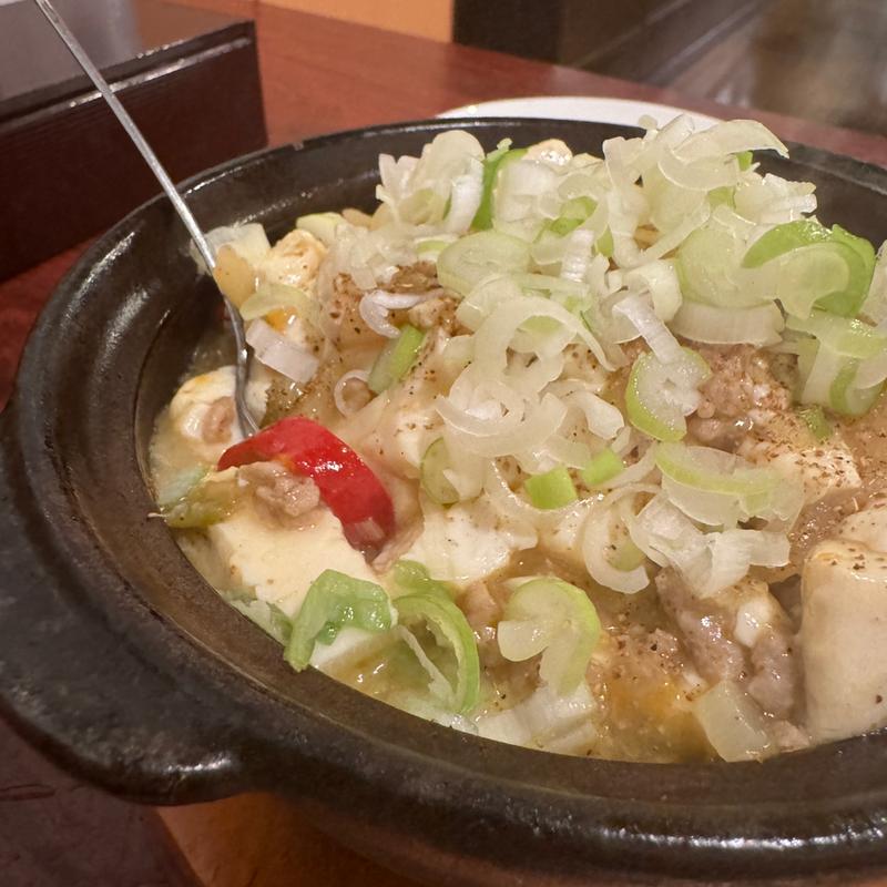 激辛白麻婆豆腐(中華料理 マルコウ)