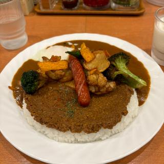 パクパクもりもり野菜（とろとろ玉子、ソーセージトッピング）(パクパクもりもり)
