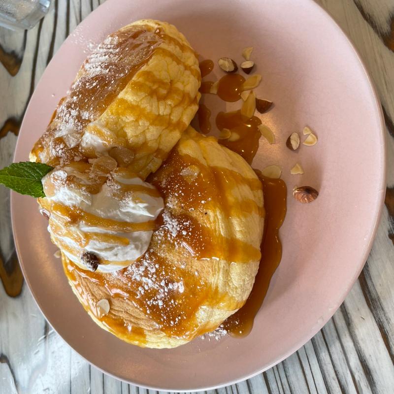 塩キャラメルパンケーキ(小島かふぇ （コジマカフェ）)