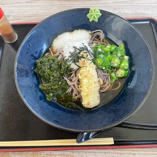 ネバネバぶっかけそば(ダイニングたまり場)