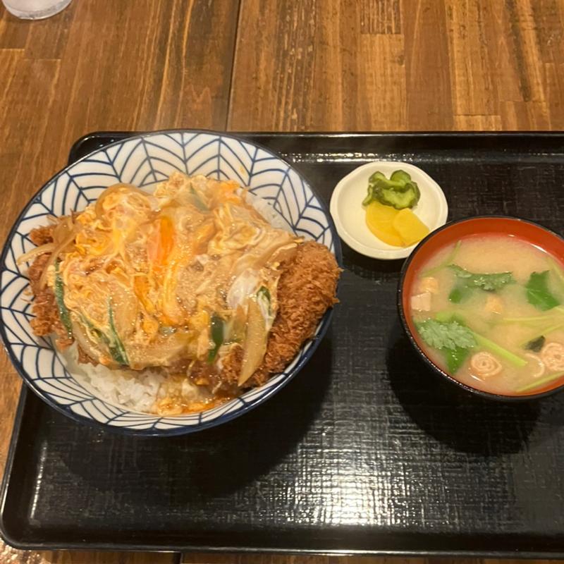 ロースカツ丼(定食 あぶく)