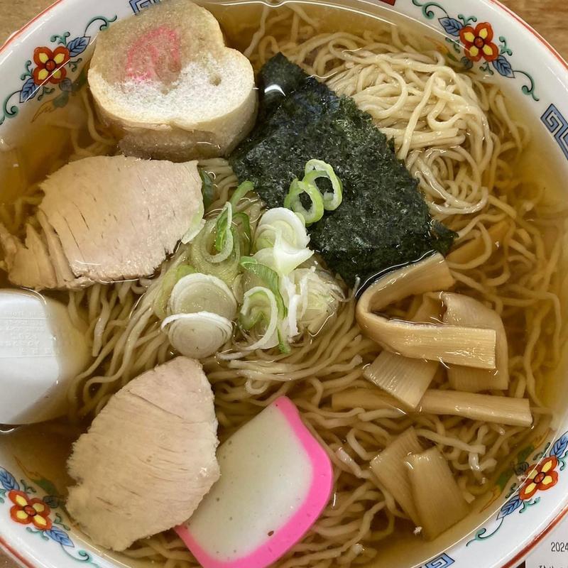 ひゃっこい中華そば 大(元祖十文字中華そばマルタマ)