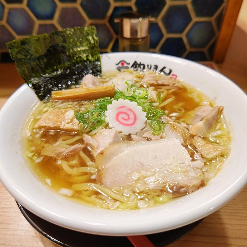 肉入れすぎ 利尻昆布と煮干しの追いかつおラーメン(すごい煮干ラーメン野毛 すし 釣りきん)