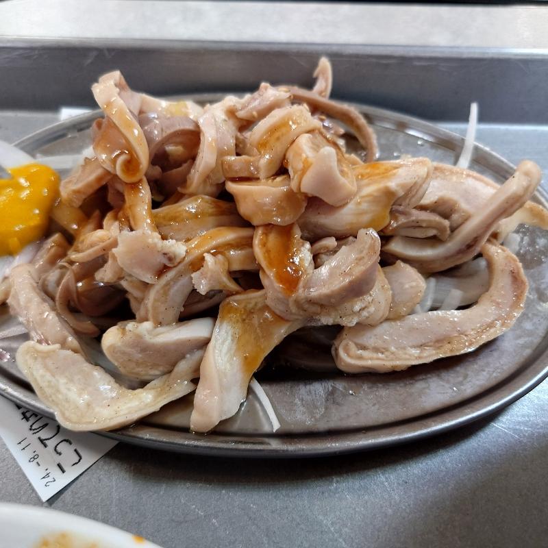 ガツ刺し(大衆めし とん平食堂 柏店)