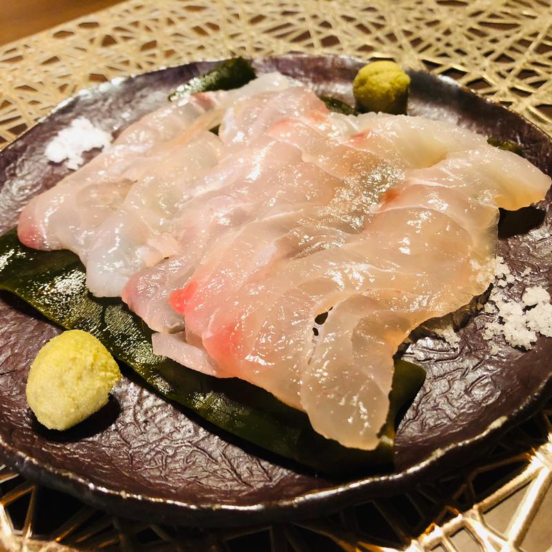 真鯛（熟成9日目）(熟成魚専門 時季 鹿児島市)