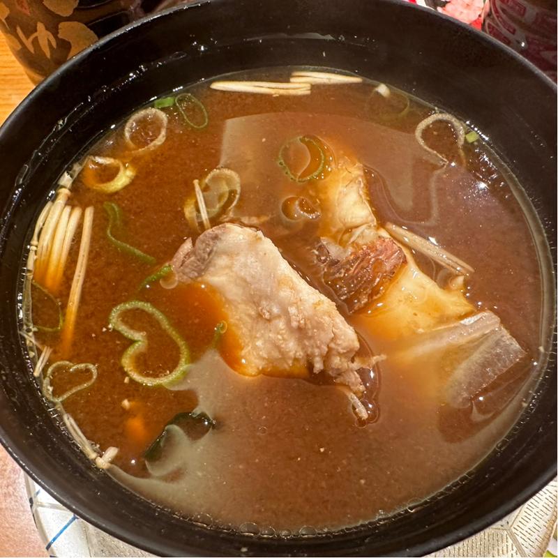 あら汁(回転寿司 さんきゅう 石切店)