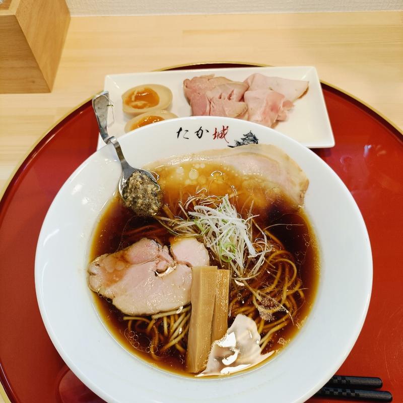 特製 醤油中華そば(自家製麺中華そば たか城)