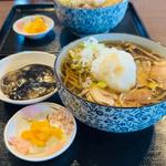 冷たい肉そば