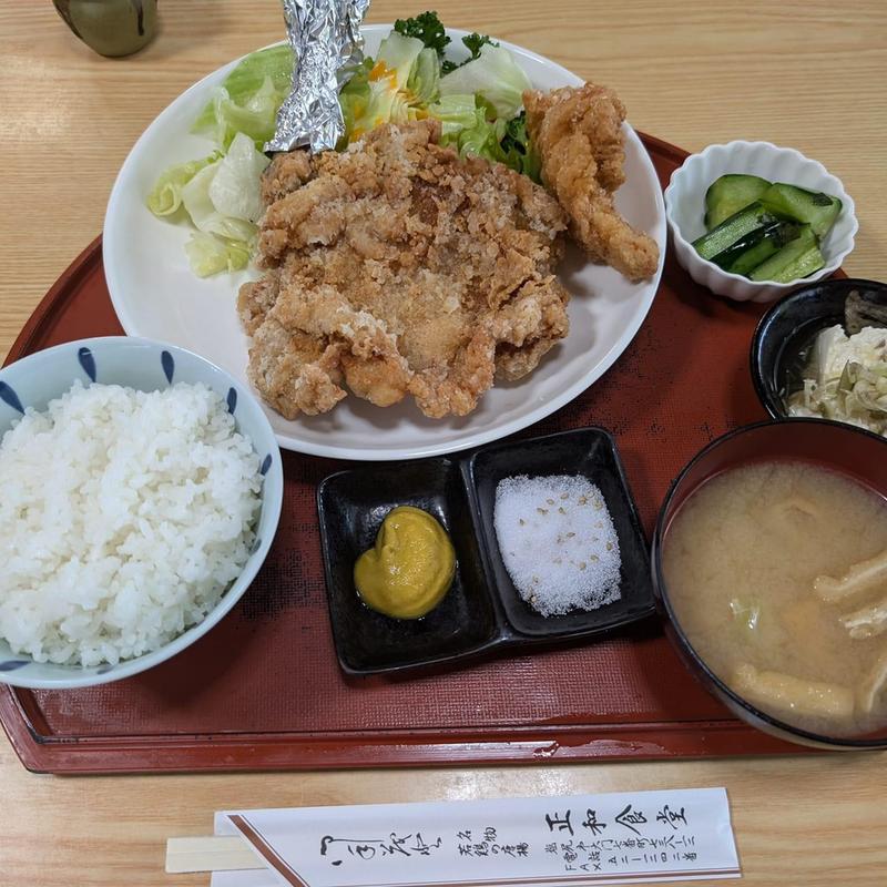 山賊焼き定食 大(正和食堂)