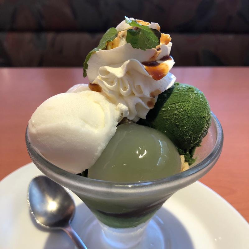 抹茶白玉ミニパルフェ(デニーズ三郷店)