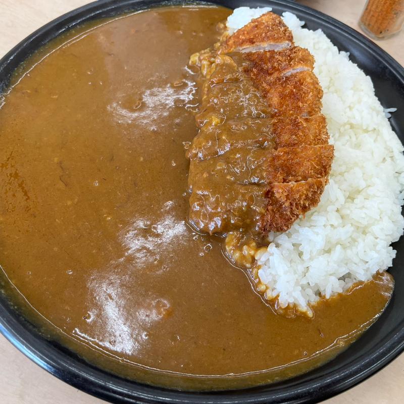 辛口カツカレー（大盛）(カレーの店 路)