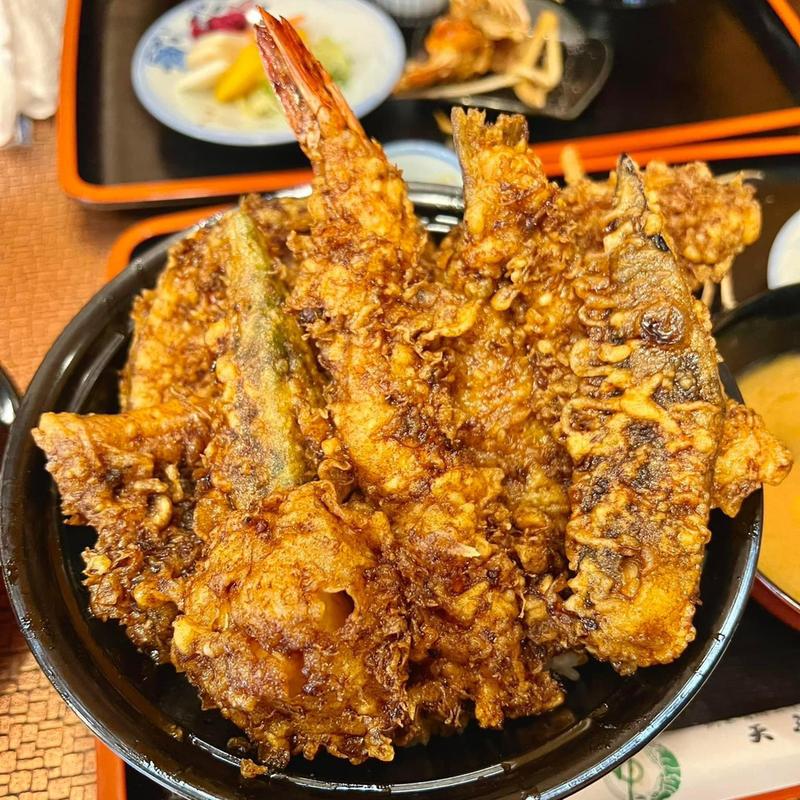 特製天丼(天ぷら丸中)