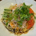 よだれ鶏冷やし麺