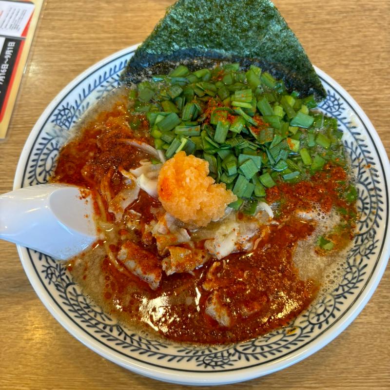 辛肉そば(丸源ラーメン 富田林店)