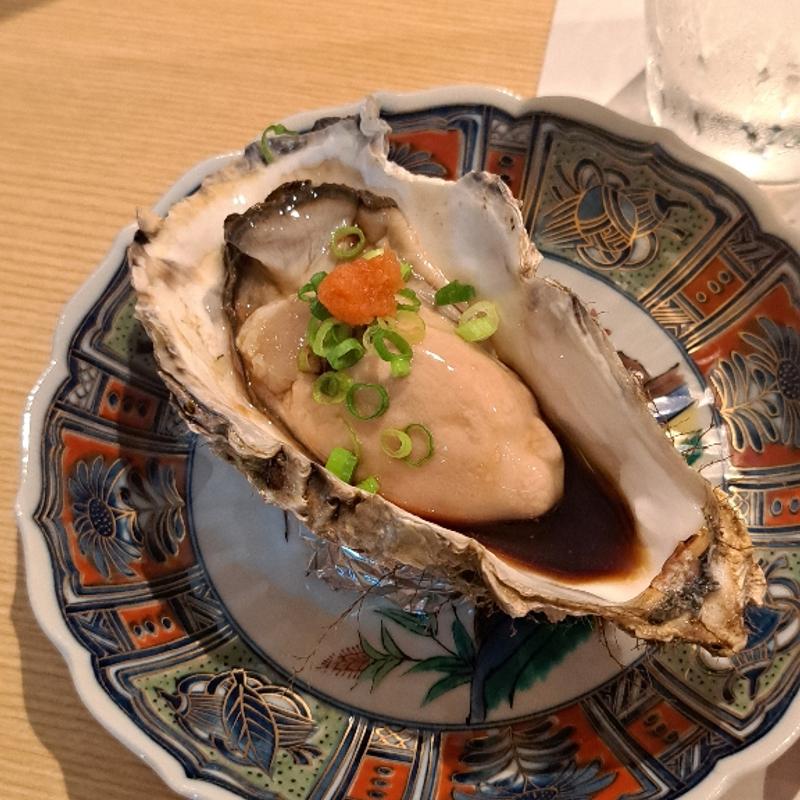 生カキポン酢(粋な和食や うさく 魚咲)