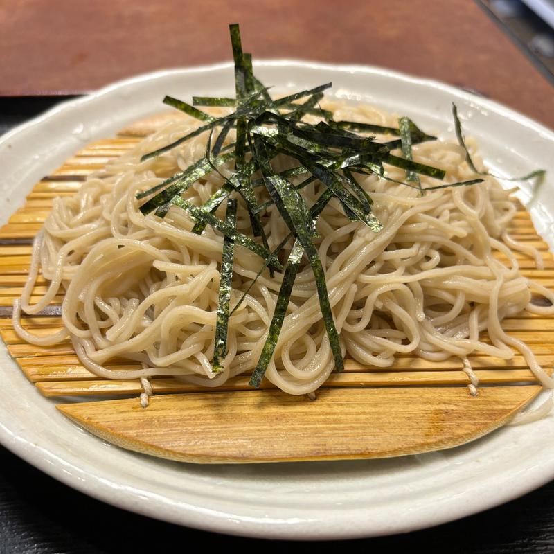 ざる蕎麦(砂場)