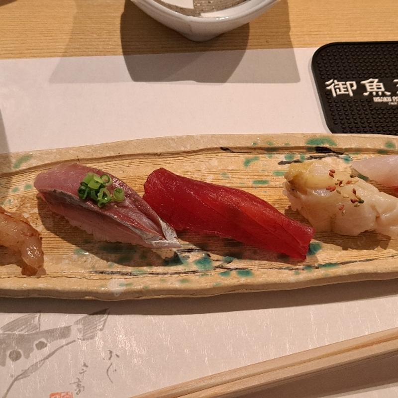 握り盛り合わせ(粋な和食や うさく 魚咲)