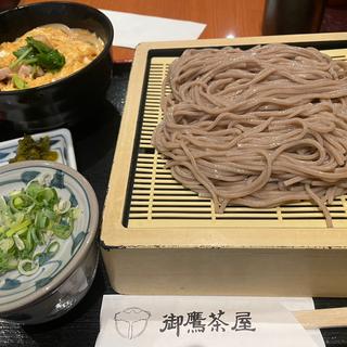 十割そば&親子丼セット(御鷹茶屋)