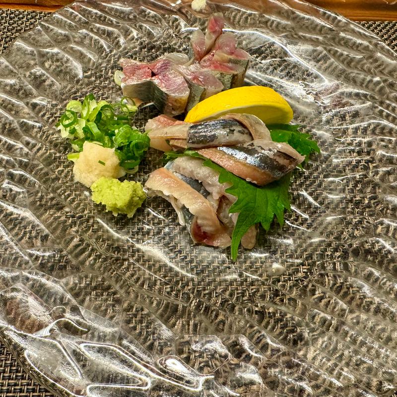 新秋刀魚造り(浜灯)