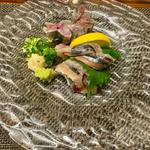 新秋刀魚造り