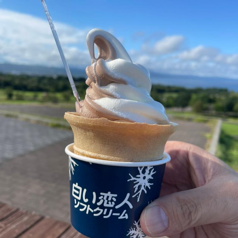 白い恋人ソフト ミックス(パノラマカフェハーベスター)