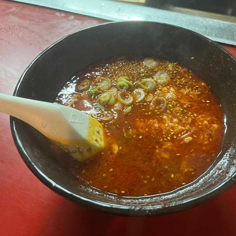 辛スープ(炭火焼肉 てんぐ)