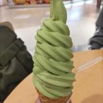 空港限定宇治抹茶ソフト(きのとや 新千歳空港ファクトリー店)