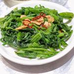 空芯菜と青菜の炒め(ジャストサイズ)(ネオ町中華AMPM)