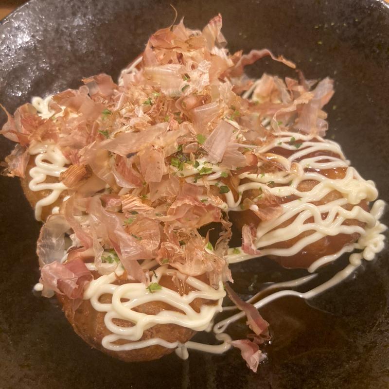 揚げたこ焼き(うどんウエスト 薬院店)