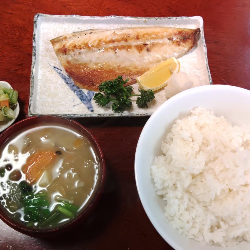 焼魚定食(居酒屋まるきん)